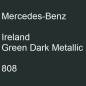 Preview: Mercedes-Benz, Ireland Green Dark Metallic, 808.